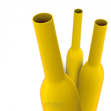 GUAINA TERMORESTRINGENTE GIALLA BASSA TENSIONE - ETELEC GTUC/B/12,7/6,4GI product photo Photo 01 3XL