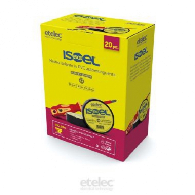NASTRO ISOLANTE KIT 20 PZ + OMAGGIO INCLUSO - ETELEC ISOEL8900 product photo Photo 02 3XL