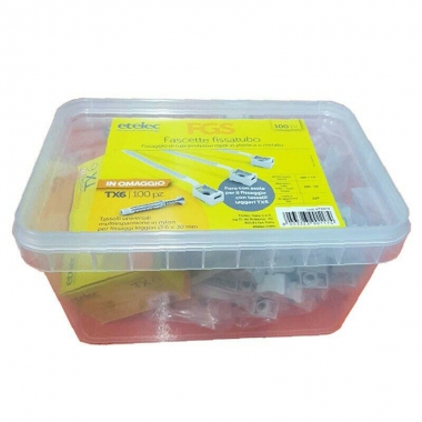 FASCETTE FISSATUBO + TASSELLI IN OMAGGIO - ETELEC KT1074 product photo Photo 01 3XL