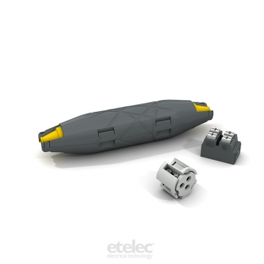 Dispositivo Connessione Lineare IP68 3x1,5/2,5 mmq - ETELEC LDJ01 product photo Photo 02 3XL