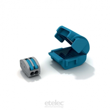 DISPOSITIVO DI CONNESSIONE AD ISOLAMENTO IN GEL IN BLISTER SHELLBOX 112 (CF 2 PZ) MINI BOX+MORS 1 KV - ETELEC MJB112 product photo Photo 01 3XL