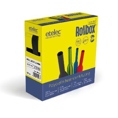 GUAINA TERMORESTRINGENTE BASSA TENSIONE - ETELEC ROLLBOX19BL product photo Photo 02 3XL