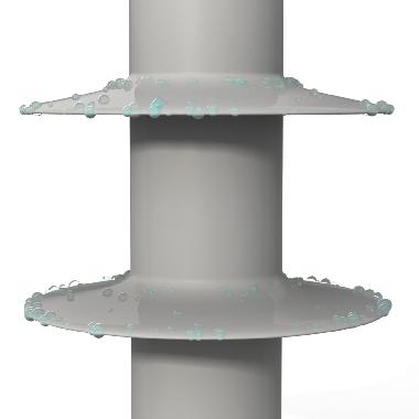 Terminali autorestringenti da esterno per 3 cavi unipolari ad isolamento estruso 25-120 mm2 24 kV - ETELEC TAMT/24/95/E product photo Photo 01 3XL