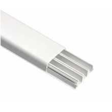 CANALE BATTISCOPA E CORNICE 70 X 20 PLASTICA BIANCO - ELETTROCANALI EC20001 product photo