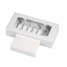 SCATOLA TORRETTA PER CANALE EC20001 BIANCO 6 MODULI - ELETTROCANALI EC20016 product photo