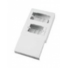 SCATOLA PORTA APPARECCHI 8 MODULI BIANCO PER CANALE EC20201 - ELETTROCANALI EC20211 product photo