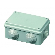 SCATOLA DI DERIVAZIONE IP55 120X80X50 - ELETTROCANALI EC400C4R product photo