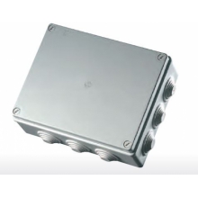 SCATOLA DI DERIVAZIONE DA PARETE IP55 300X220X120 - ELETTROCANALI EC400C8 product photo