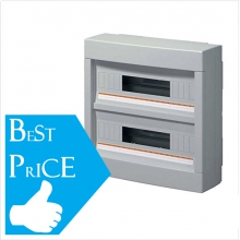 CENTRALINO PARETE IP40 CALOTTA SENZA PORTA 36 MODU - ELETTROCANALI EC61036 product photo