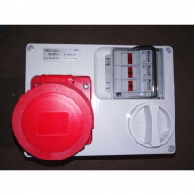 PRESA IOCBF CON FONDO IP65 380V 3P+T 16A - ELETTROCANALI EC690931F product photo