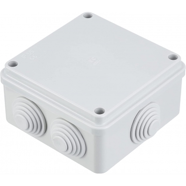 SCATOLA DI DERIVAZIONE IP55 100X100X50 - ELETTROCANALI EC400C4 product photo Photo 01 3XL