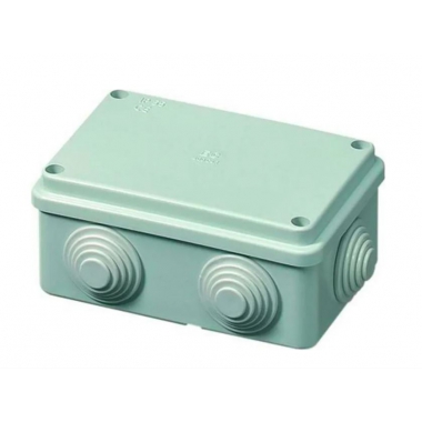 SCATOLA DI DERIVAZIONE IP55 120X80X50 - ELETTROCANALI EC400C4R product photo Photo 01 3XL