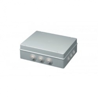 SCATOLA DI DERIVAZIONE DA PARETE IP55 380X300X120 - ELETTROCANALI EC400C9 product photo Photo 01 3XL