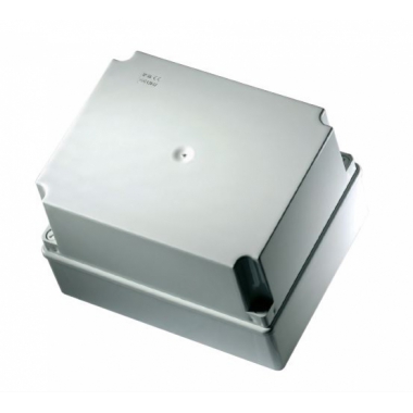 CASSETTA IP56 PARETI LISCE COPERCHIO RIALZALTO 240X190X160 - ELETTROCANALI EC430C7 product photo Photo 01 3XL