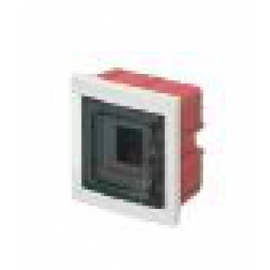 CENTRALINO INCASSO BIANCO PORTELLO FUME 4 MODULI - ELETTROCANALI EC63004B product photo Photo 01 3XL