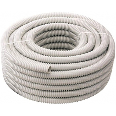 GUAINA SPIRALATA DIFLEX DIAMETRO 22 GRIGIO RAL7035 MATASSA 30 MT - ELETTROCANALI ECGFE22 product photo Photo 01 3XL