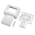 SCATOLA TORRETTA 83.5- PER CANALE EC20001 70X20 PLASTICA BIANCO 3 MODULI - ELETTROCANALI EC20010 product photo