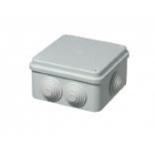 CASSETTA DI DERIVAZIONE CON APERTURA RAPIDA 105X105X55 - ELETTROCANALI EC405C4 product photo