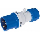SPINA DIRITTA MOBILE IP44 220/240V 2P+T 16A - ELETTROCANALI EC69070 product photo