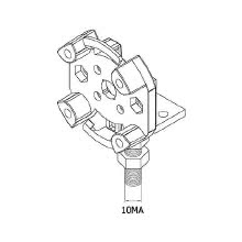 SUPPORTO REGOLABILE RINFORZATO - FAAC 132316 - FAAC 132316 product photo
