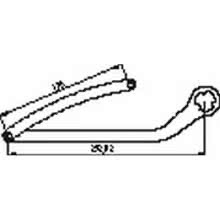 COPPIA BRACCI NIGHT&DAY TIPO ND3-MARRONE - FAAC 1057283 product photo