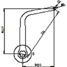 COPPIA BRACCI NIGHT&DAY TIPO ND5-MARRONE - FAAC 1057303 product photo