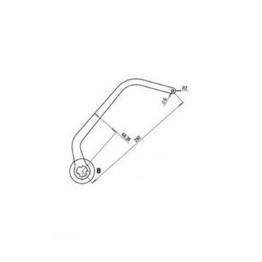 COPPIA BRACCI NIGHT&DAY TIPO ND7 BIANCO - FAAC 105732 product photo Photo 01 3XL