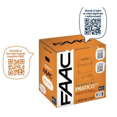 PRATICO KIT 230V PERFECT - FAAC 105912 - FAAC 105912 product photo Photo 02 3XL