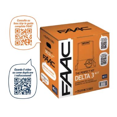 DELTA3 KIT 230V PERFECT - FAAC 105918 - FAAC 105918 product photo Photo 02 3XL