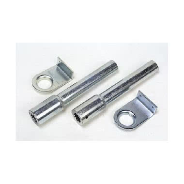 COPPIA TUBI TRASMISS.C/SUPP.LATERALI - FAAC 390592 - FAAC 390592 product photo Photo 01 3XL