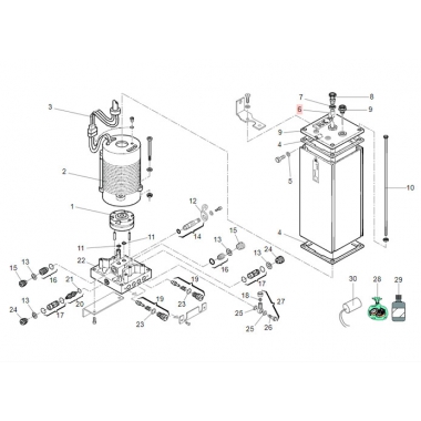 GUARNIZIONE PRESSACAVO - FAAC 7099245 product photo Photo 02 3XL