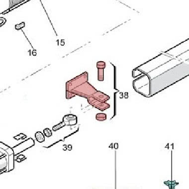 ATTACCO ANTERIORE 422 - FAAC 7220515 - FAAC 7220515 product photo Photo 04 3XL