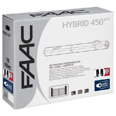 HYBRID 450 KIT OLEODIN.X CANC BATT.L.ANTA 2M 24V - FAAC 105683 product photo Photo 01 3XL