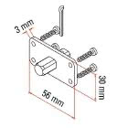 PERNO QUADRO - FAAC 132309 - FAAC 132309 product photo