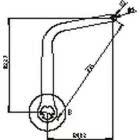 COPPIA BRACCI NIGHT&DAY TIPO ND5-MARRONE - FAAC 1057303 product photo