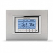 CRONOTERMOSTATO SETTIMANALE DA INCASSO A BATTERIE MULTICOLORE - FANTINI & COSMI CH141 product photo