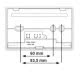 CRONOTERMOSTATO TOUCH-SCREEN A BATTERIE INTELLICOMFORT - FANTINI & COSMI CH180 product photo Photo 05 2XS