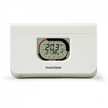 CRONOTERMOSTATO ELETTRONICO SETTIMANALE SUPERSOTTILE INTELLITHERM BIANCO - FANTINI & COSMI C57 product photo Photo 01 3XL