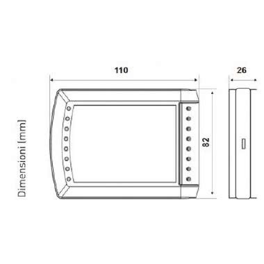 TERMOSTATO ELETTRONICO TOUCH SCREEN C83 FANTINI E COSMI - FANTINI & COSMI C83 product photo Photo 02 3XL