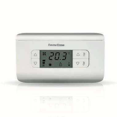 Kit termostato ambiente per Fan Coil basic CH130ARR + 1 ATTUATORE CH172D Fantini Cosmi - FANTINI & COSMI CH130ARR product photo Photo 01 3XL