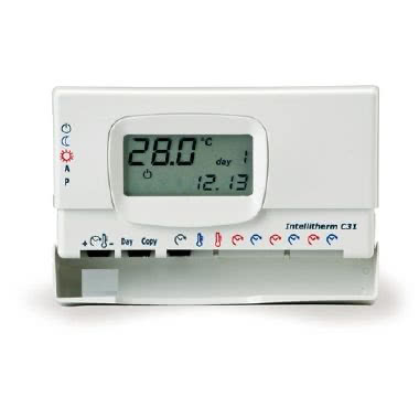 CRONOTERMOSTATO SETTIMANALE PILE BIANCO - FANTINI & COSMI C31 product photo Photo 02 3XL