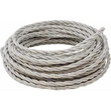 CAVO SETA DOPPIO ISOL. 3X1.00 AVORIO - F.A.I. SRL 9000/3100/AV product photo