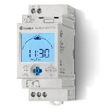 INTERRUTTORE ORARIO ASTRONOMICO DIGITALE DIN 36MM 1CO NFC - FINDER 128182300000 product photo