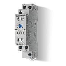 TEMPORIZZ.MODUL.1SC 16A MULTITENS.MULTIFUNZ. - FINDER 800102400000 - FINDER 800102400000 product photo
