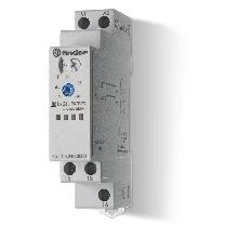 TEMPORIZZ.MODUL.1SC 16A MULTITENS.MULTIFUNZ. - FINDER 801102400000 - FINDER 801102400000 product photo