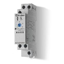 TEMPORIZZ.MODUL.1SC 16A MULTITENS.MULTIFUNZ. - FINDER 804102400000 - FINDER 804102400000 product photo
