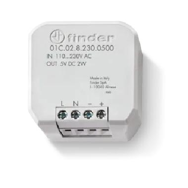 ALIMENTATORE PER BLISS-110...230VAC/5VDC - FINDER 01C0282300500 - FINDER 01C0282300500 product photo Photo 01 3XL