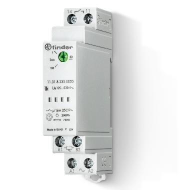 RELE' CREPUSCOLARE MODUL.1NO 250/400VAC 1M - FINDER 113182300000 product photo Photo 01 3XL