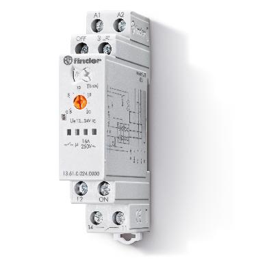 REL ELETTRON. MULTIFUNZIONE (CENTRAL OFF) - FINDER 136182300000 product photo Photo 01 3XL