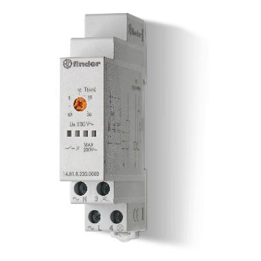 LUCE SCALA DIN 17.5MM 1NO 20MIN - FINDER 148182300000 product photo Photo 01 3XL